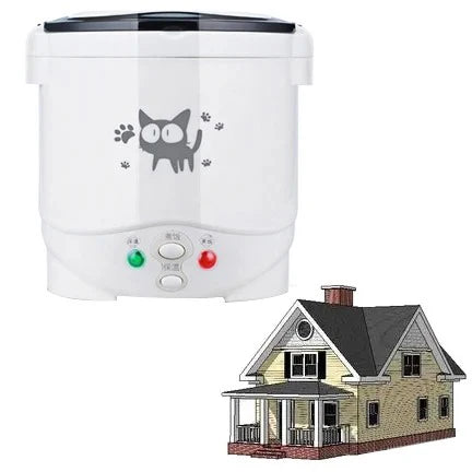 Portable Mini Rice Cooker 1L