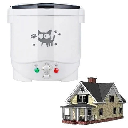 Portable Mini Rice Cooker 1L