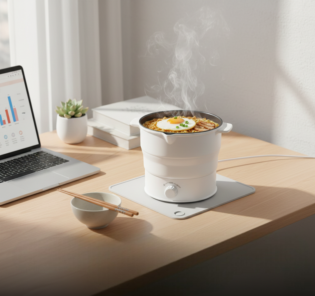 Foldable Electric Hot Pot 1.2L