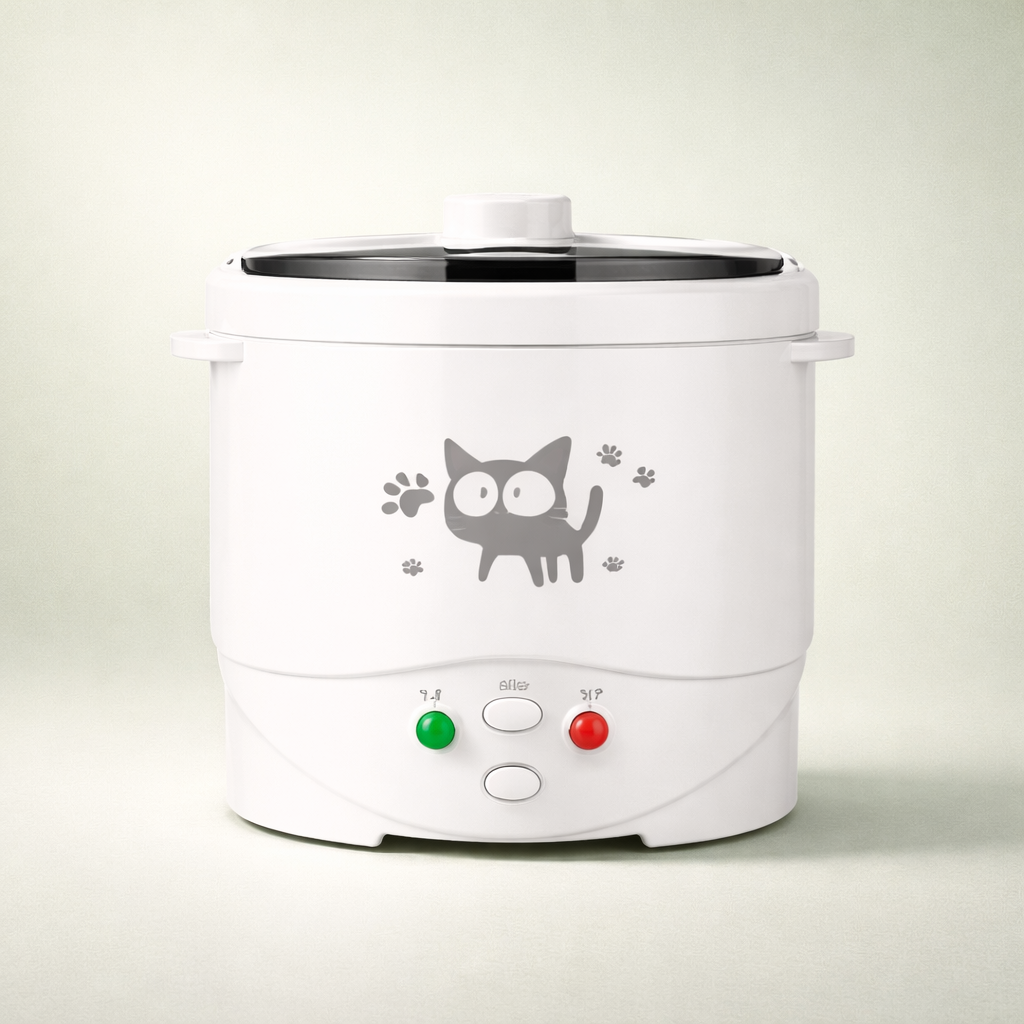 Portable Mini Rice Cooker 1L